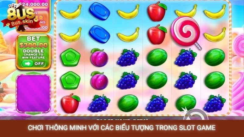 Mẹo chơi nổ hũ kẹo ngọt (Sweet Bonanza) luôn thắng tại 8US 4 Chơi thông minh với các biểu tượng trong slot game