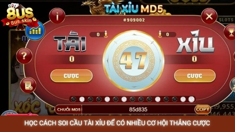 Tài xỉu online 8US - Mẹo soi cầu sicbo bất bại 2025 3 Học cách soi cầu tài xỉu để có nhiều cơ hội thắng cược